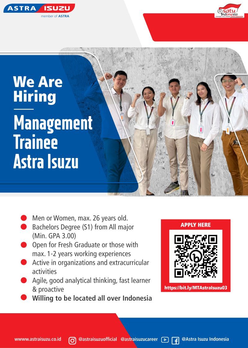 Management Trainee Astra Isuzu