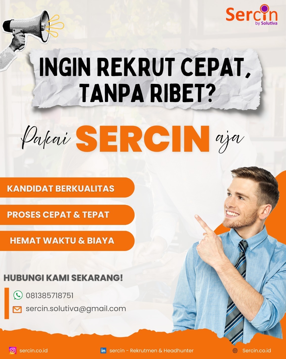 Sercin - Jasa Rekrutmen dan HeadHunter